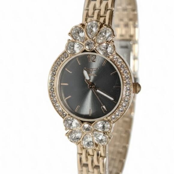 Invicta Wildflower Women's Watch - 30mm, Rose Gold (69100) Black Dial-NEW IN BOX - Picture 13 of 15